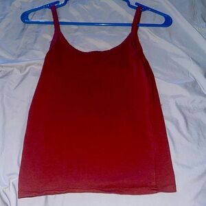Burgundy Tank top